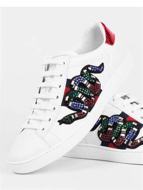 gucci ace snake sneakers|gucci ace low top sneakers.